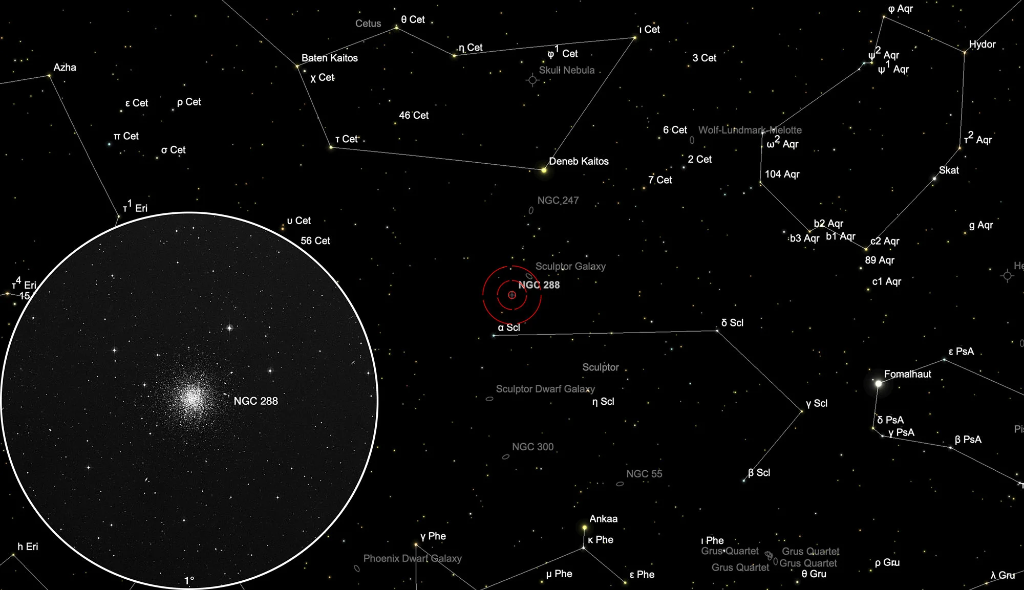 Chart NGC 288