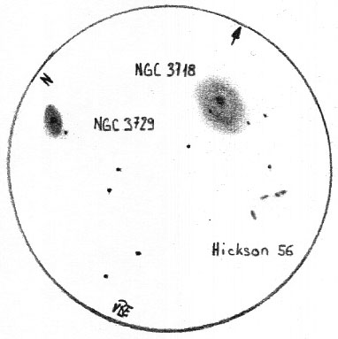 NGC 3718, NGC 3729, Hickson 56
