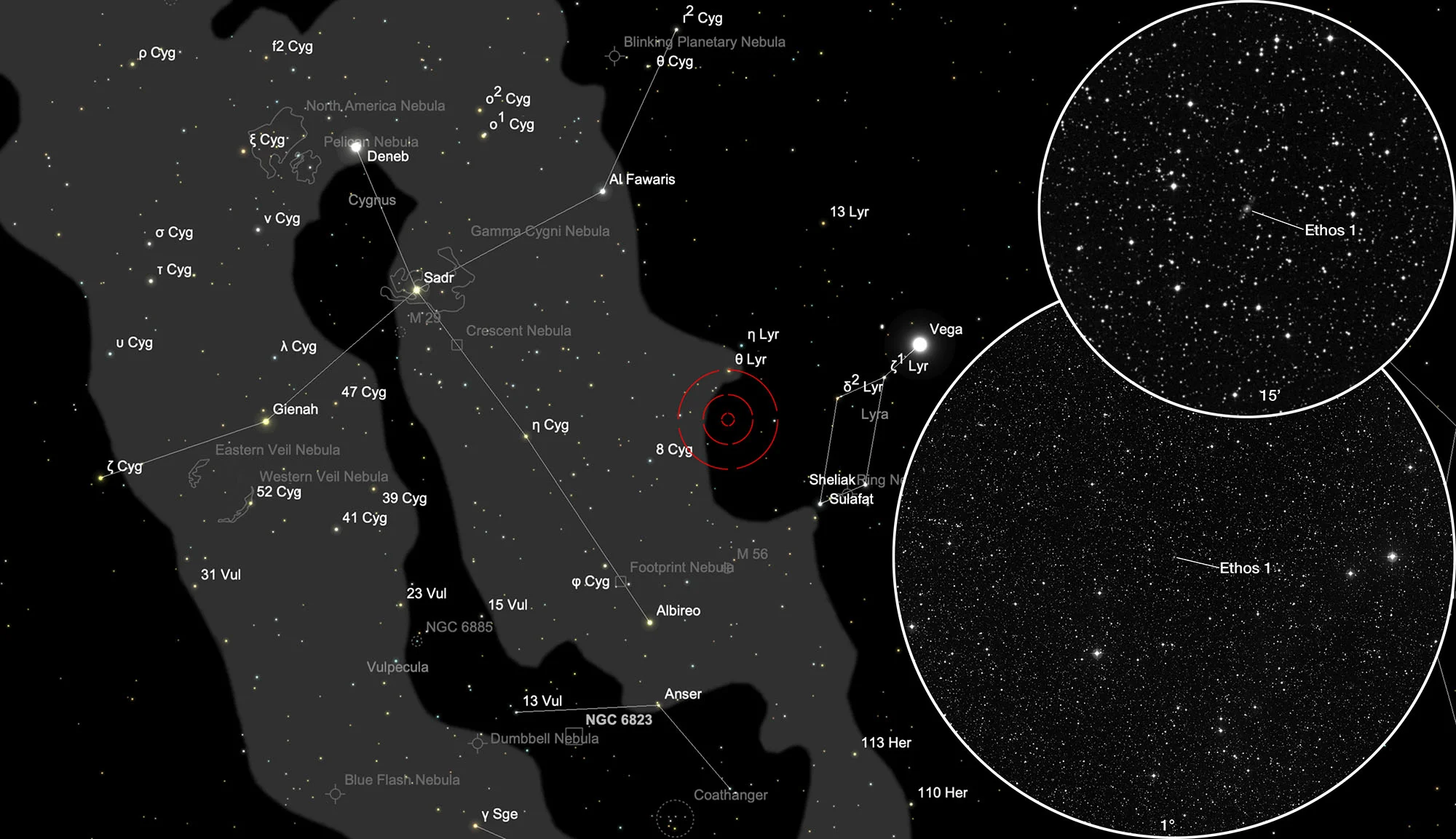 Finder Chart Planetary Nebula Ethos 1