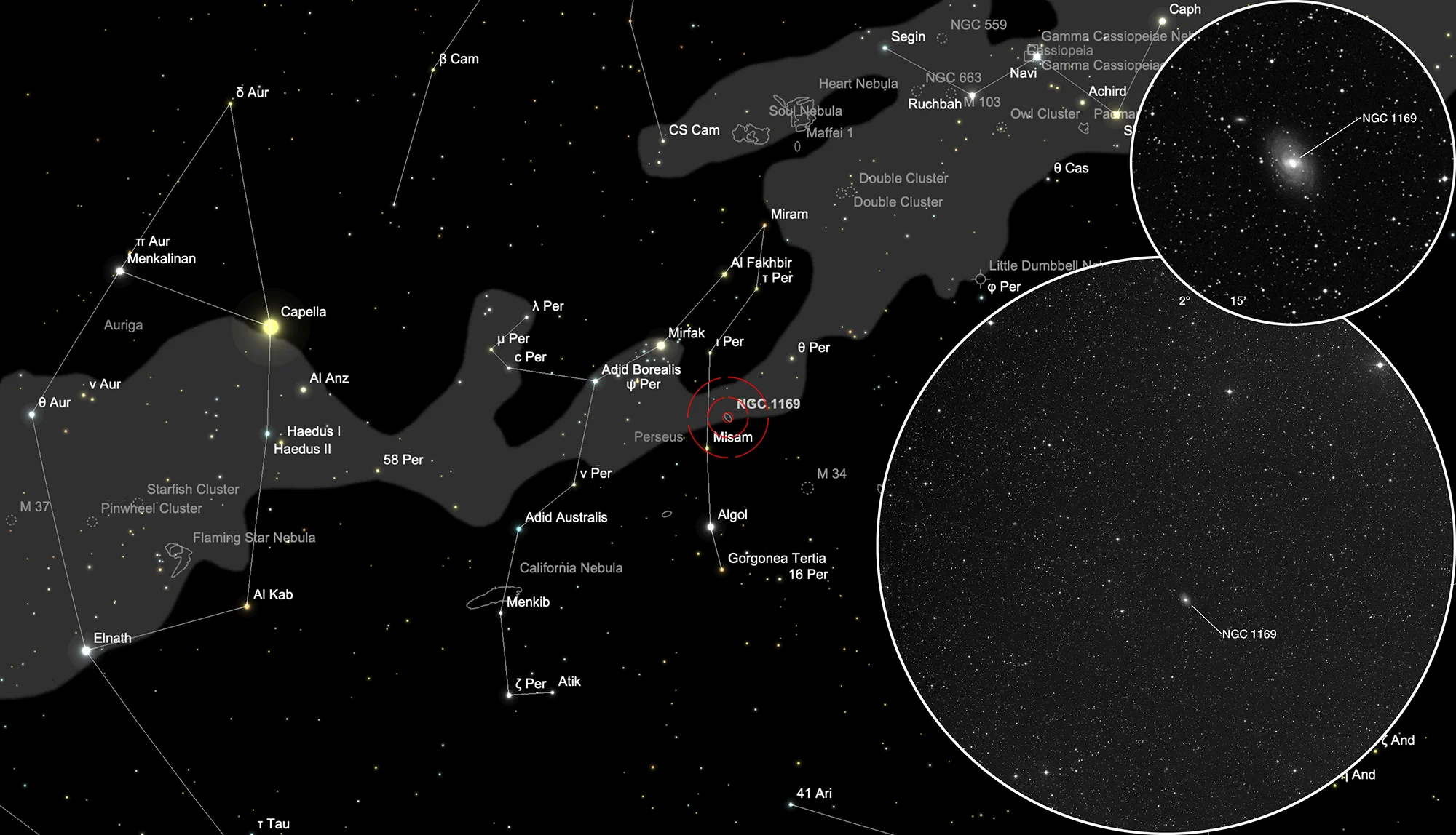 Finder Chart Galaxy NGC 1169