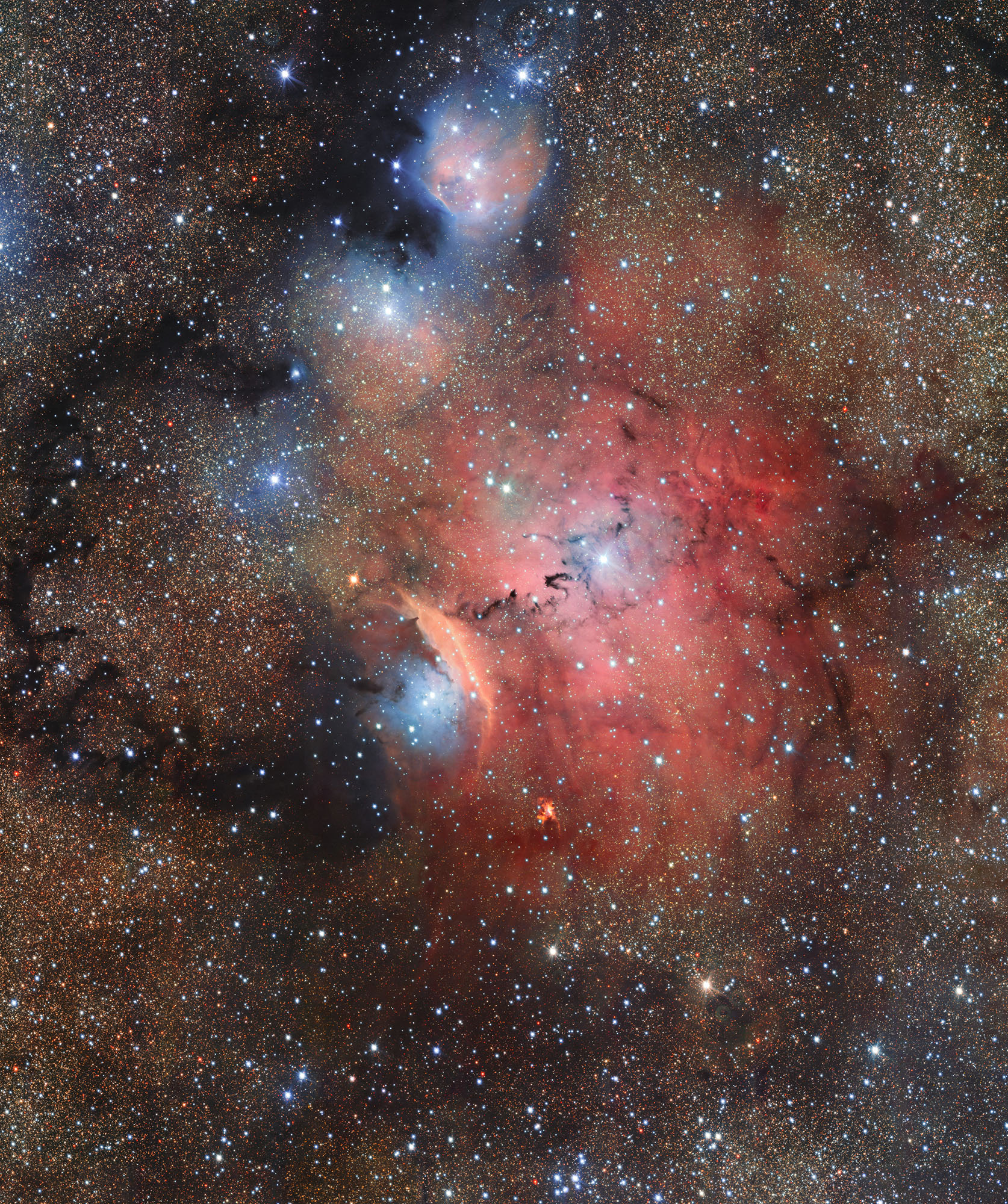 Psychedelic Nebula (Simeis 188) + Minkowski 1-41 | Deep⋆Sky Corner