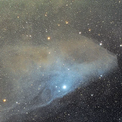 Blue Horsehead Nebula, IC 4592