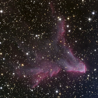 Gamma Cassiopeia Nebula, IC 63