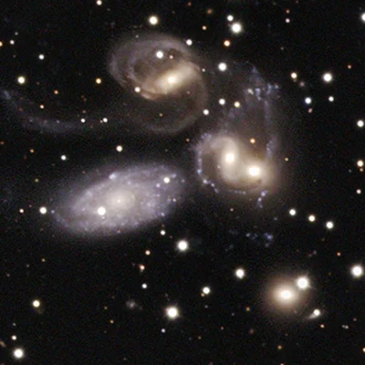 Stephans Quintet, NGC 7320