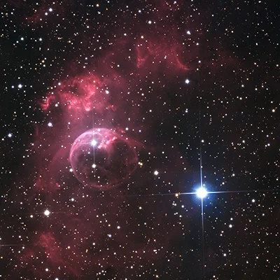 Bubble Nebula, NGC 7635