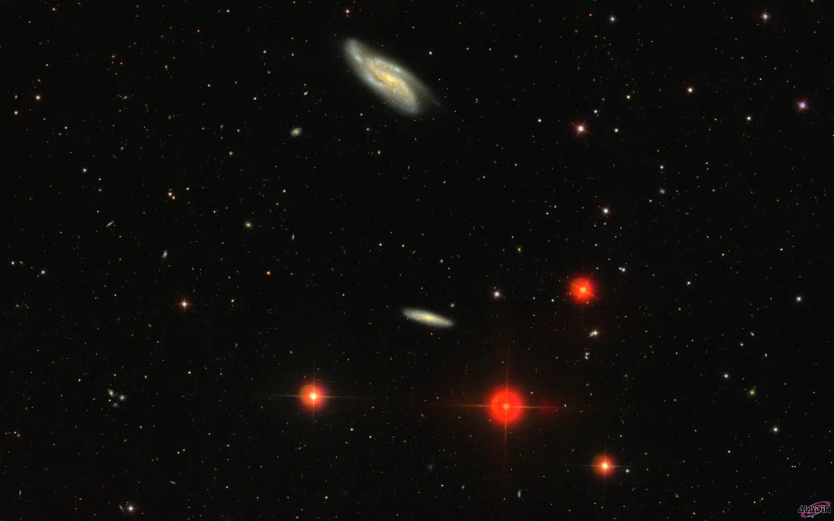 NGC 4085 & NGC 4088