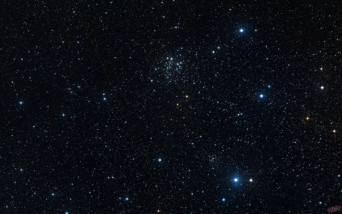 NGC 663 + NGC 659