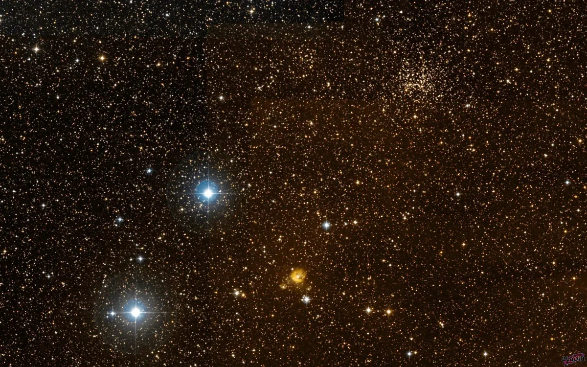 NGC 2194, Sh 2-271, Sh 2-272