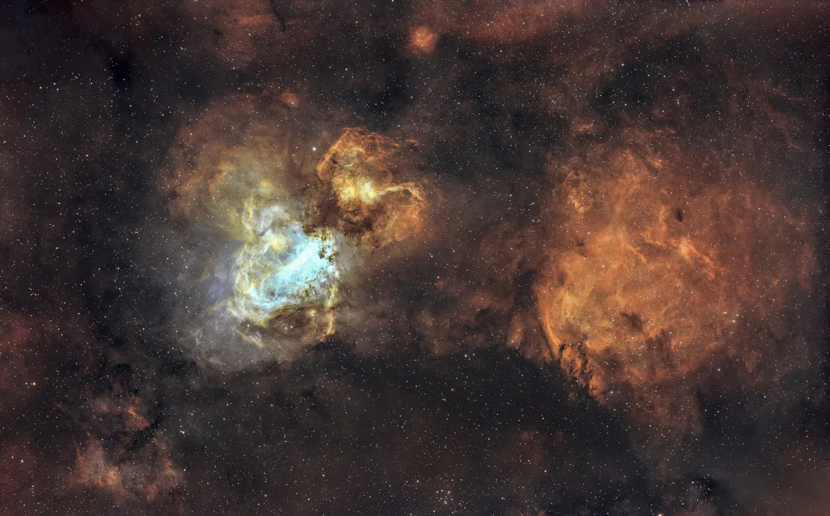 M 17 & IC 4701