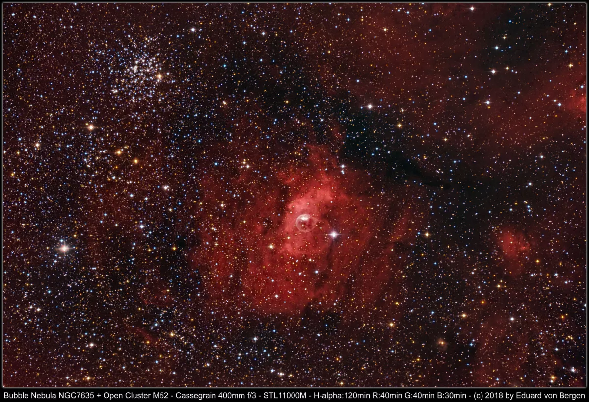 NGC 7635, M 52