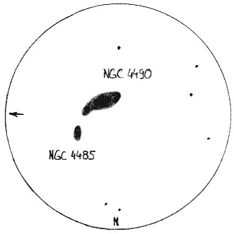 NGC 4485 + NGC 4490